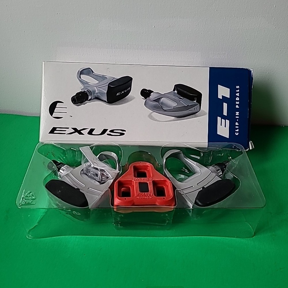 EXUS E-1 Clip-In Pedals Set NIB