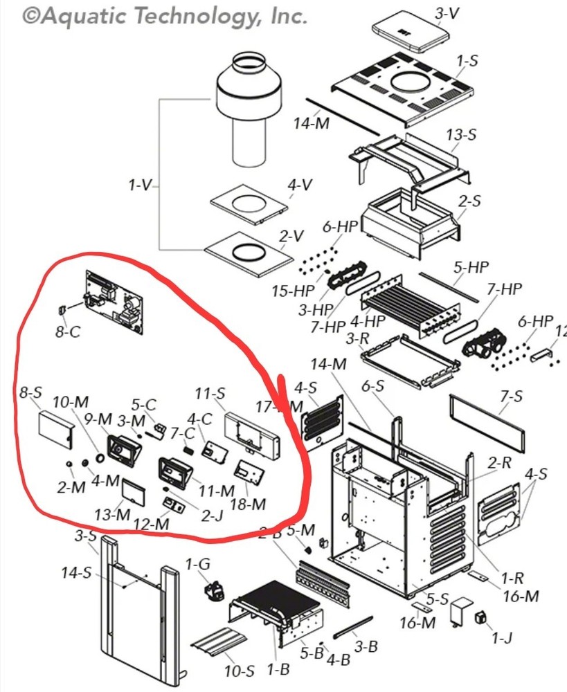 Raypak PC Control Circuit Board IID Units and Control Panel | *Used*406a