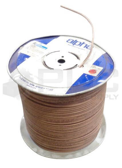 NEW ALPHA LL86238 WIRE, PLENUM CABLE NEC-725, 1000 FT.