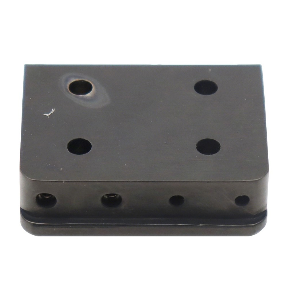 Brass 4 String Bass Bridge String Locks Headless Bass String Locking Black