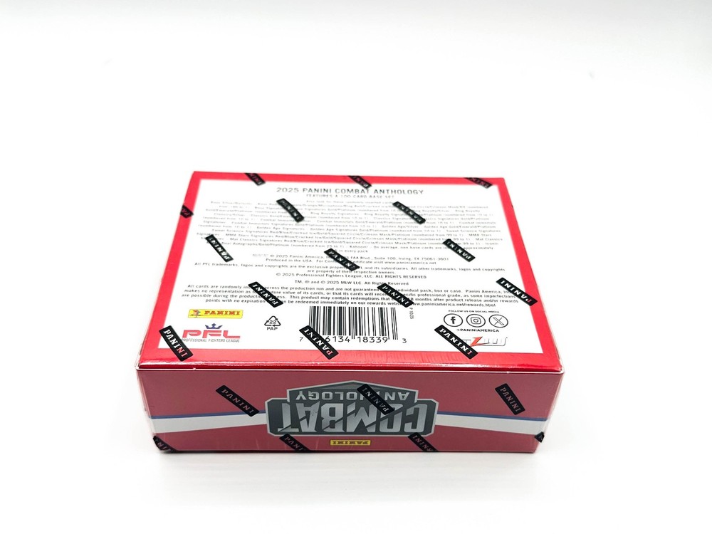 2025 Panini Combat Anthology Hobby Box