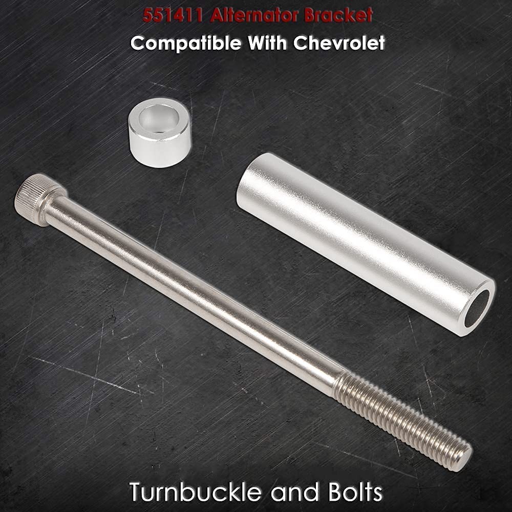 551411 Alternator Bracket for Small Block Chevy 305, Cylinder Water Carburetor