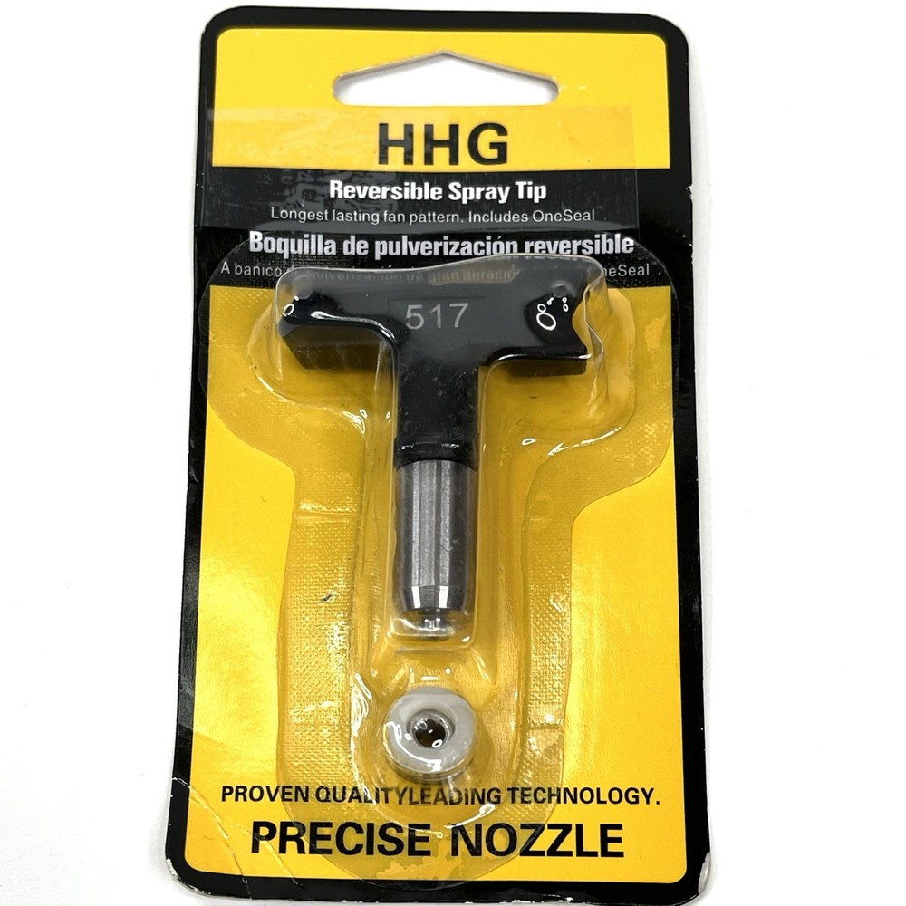 HHG Reversible Spray Tip Precise Nozzle Airless Paint Replacement 517 New