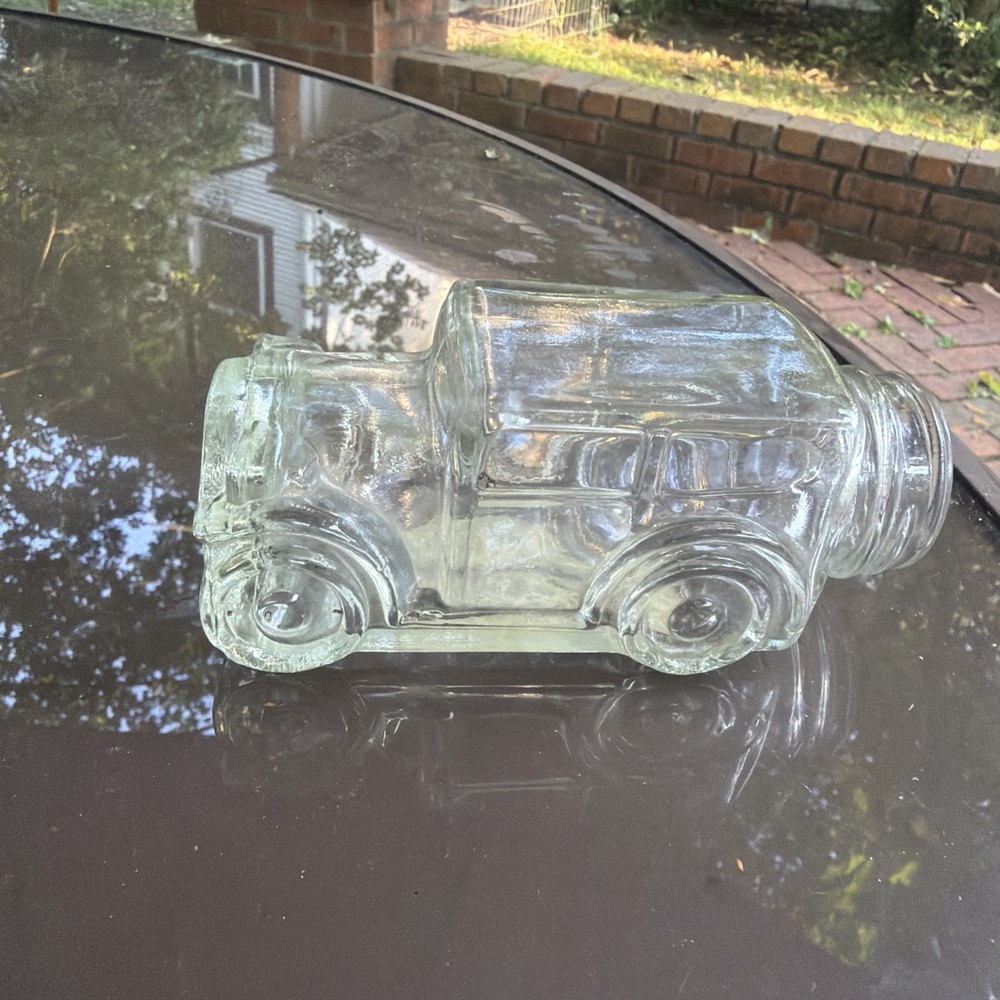 Vintage Glass Truck Candy Container