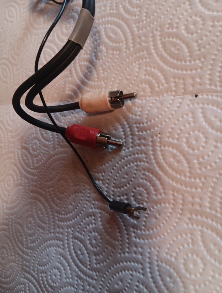 TECHNICS SL-1100A RCA WIRES perfect working