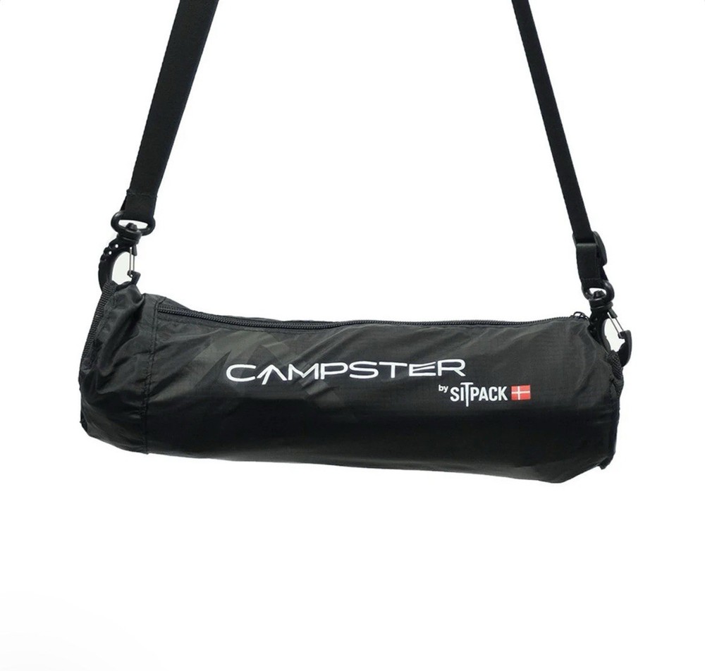 SITPACK CAMPSTER PORTABLE CHAIR JET BLACK
