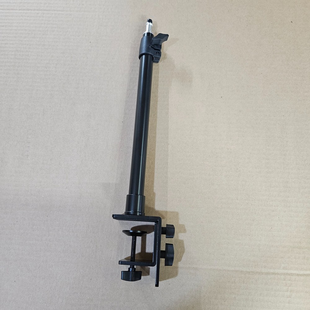 Adjustable Desk Mount Telescoping Light Stand C Clamp
