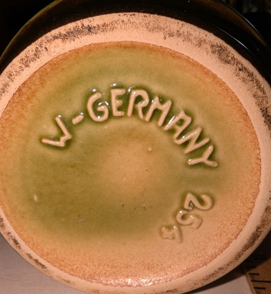Decorative Sherry Bottle (Empty) Signed W. Germany
