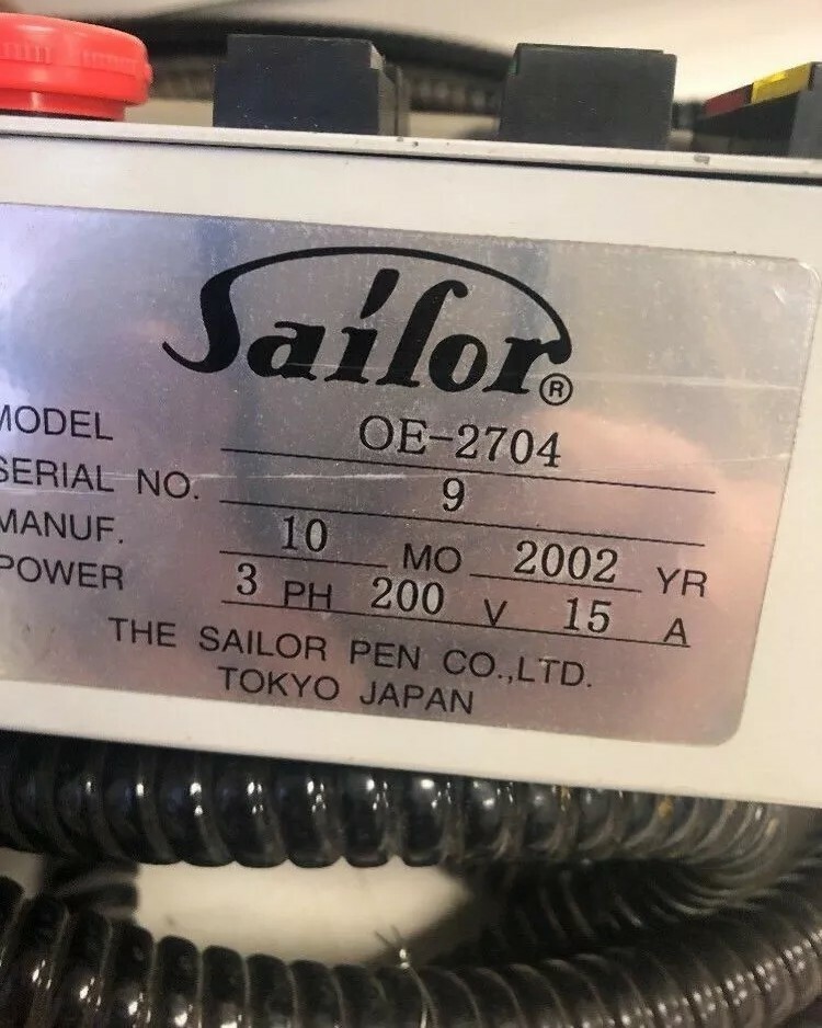 Sailor Automation Extraction Robot Controller OE-2704 With Cable Set