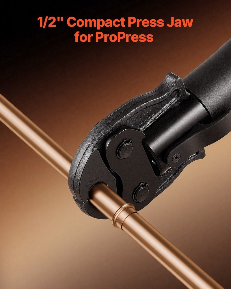 1/2" ProPress Jaw for Copper Pipes, Compact