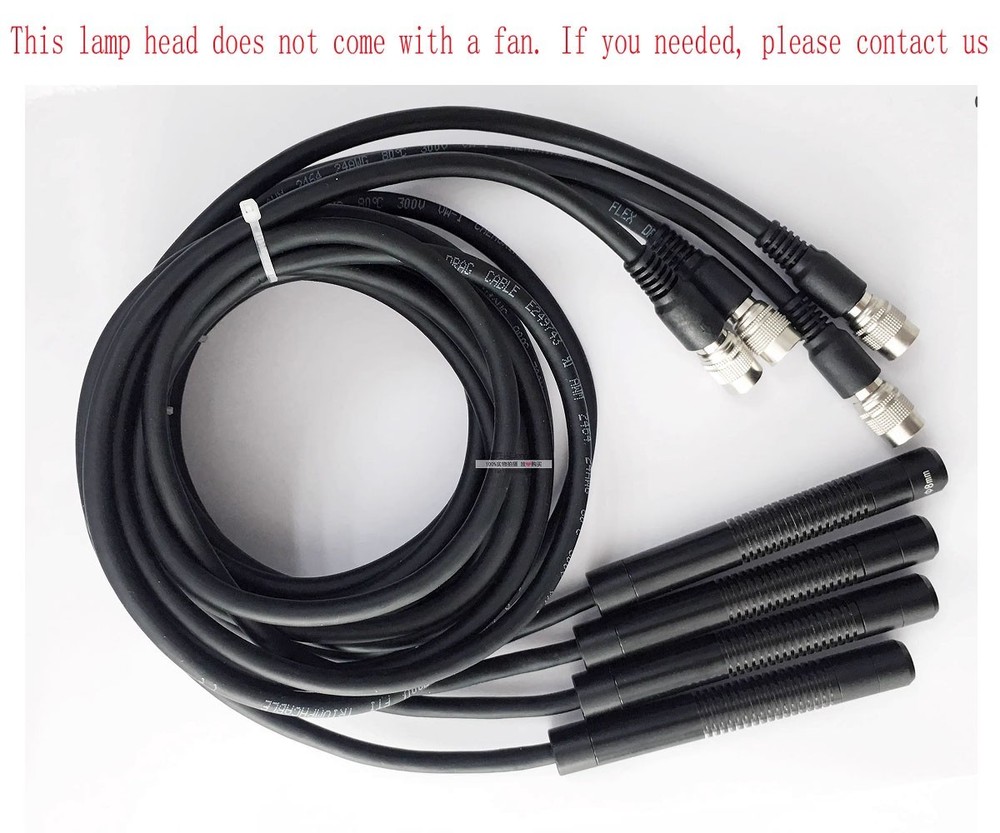 110V/220V Shadowless Adhesive 4-Channel UV LED Point Light Source Curing Machine