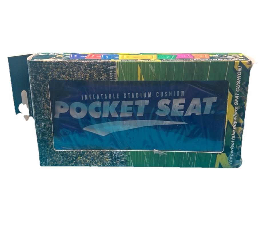Inflatable Stadium Cushion Pocket Seat