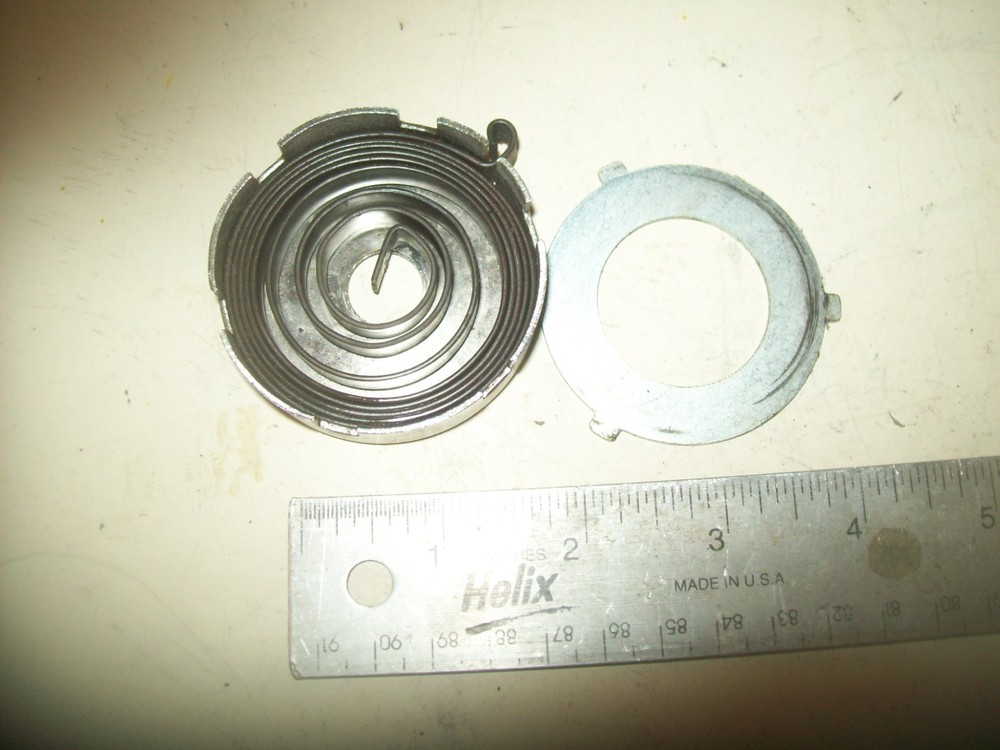 Cap & Tension Spring Assembly From Manhattan Drill Press Model 951210