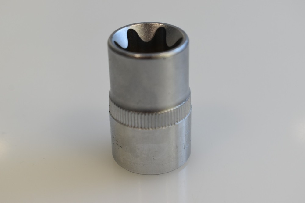 Cornwell Tools CBSE203 E20 TORX External Star Shallow Socket 1/2" Drive Chrome