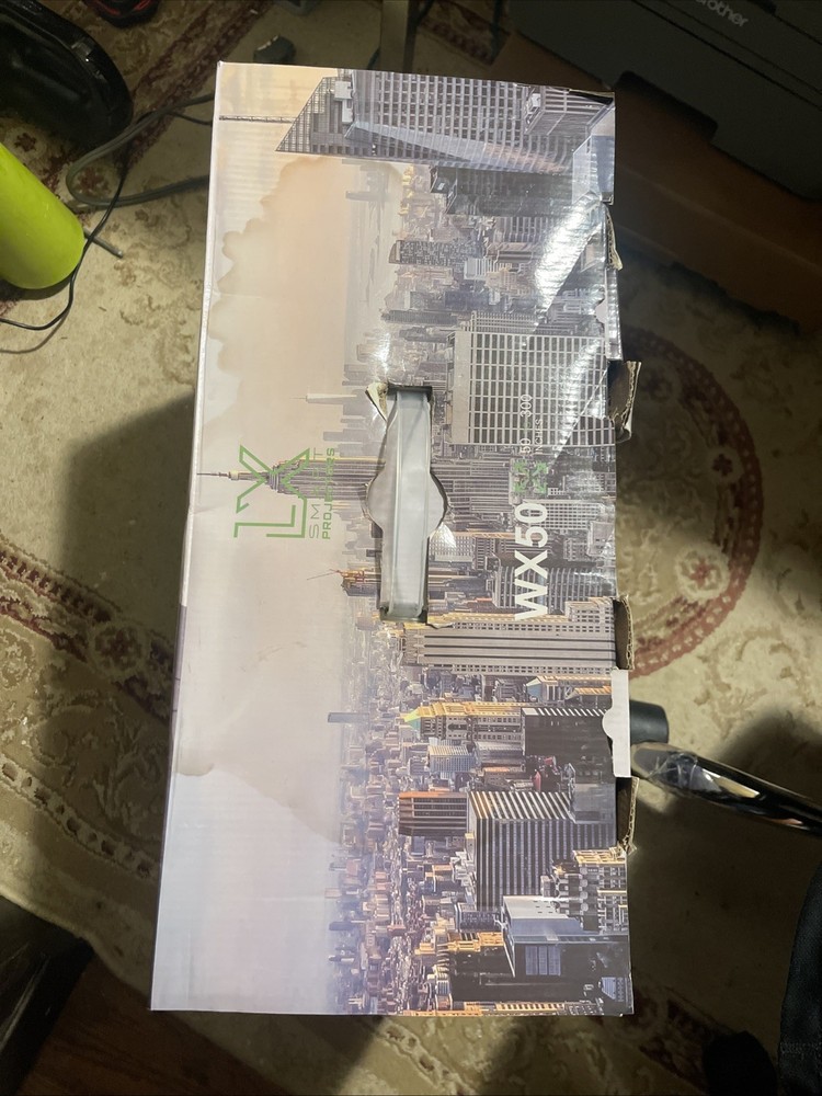 LX Smart Projector WX50 - 8K Projector Bundle with Screen, Remote & Mount Kit