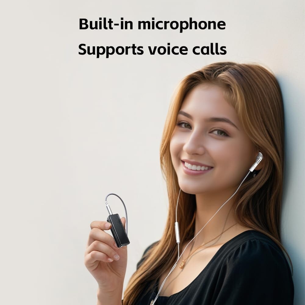 FiiO BTR11 Bluetooth 5.3 Receiver /Wireless Audio Headphone Amplifier (Black)