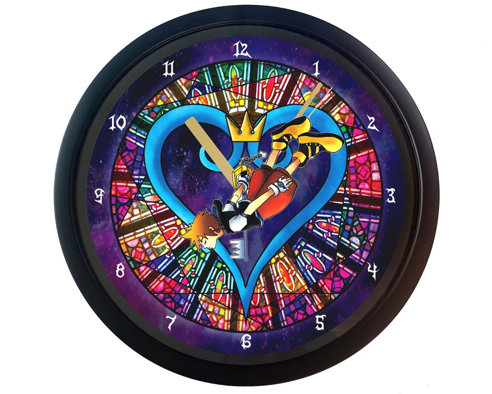 Kingdom Hearts Clock - Video Game Clock