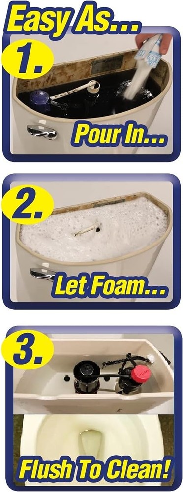 Hurriclean Automatic Toilet Tank Cleaner Value 3 Pack