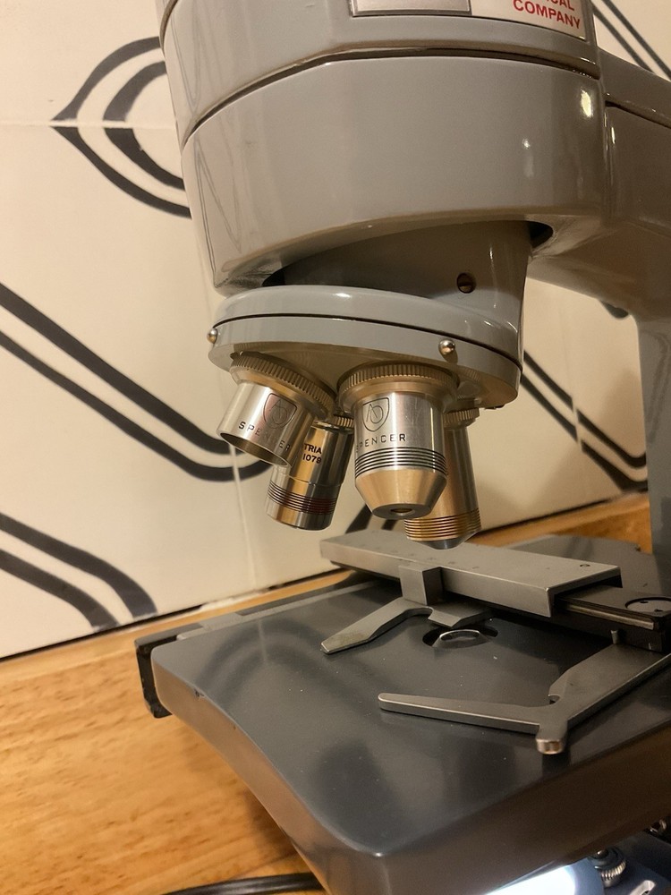 American Optical Educational Microscope Series Sixty (60) With 4 Objectives