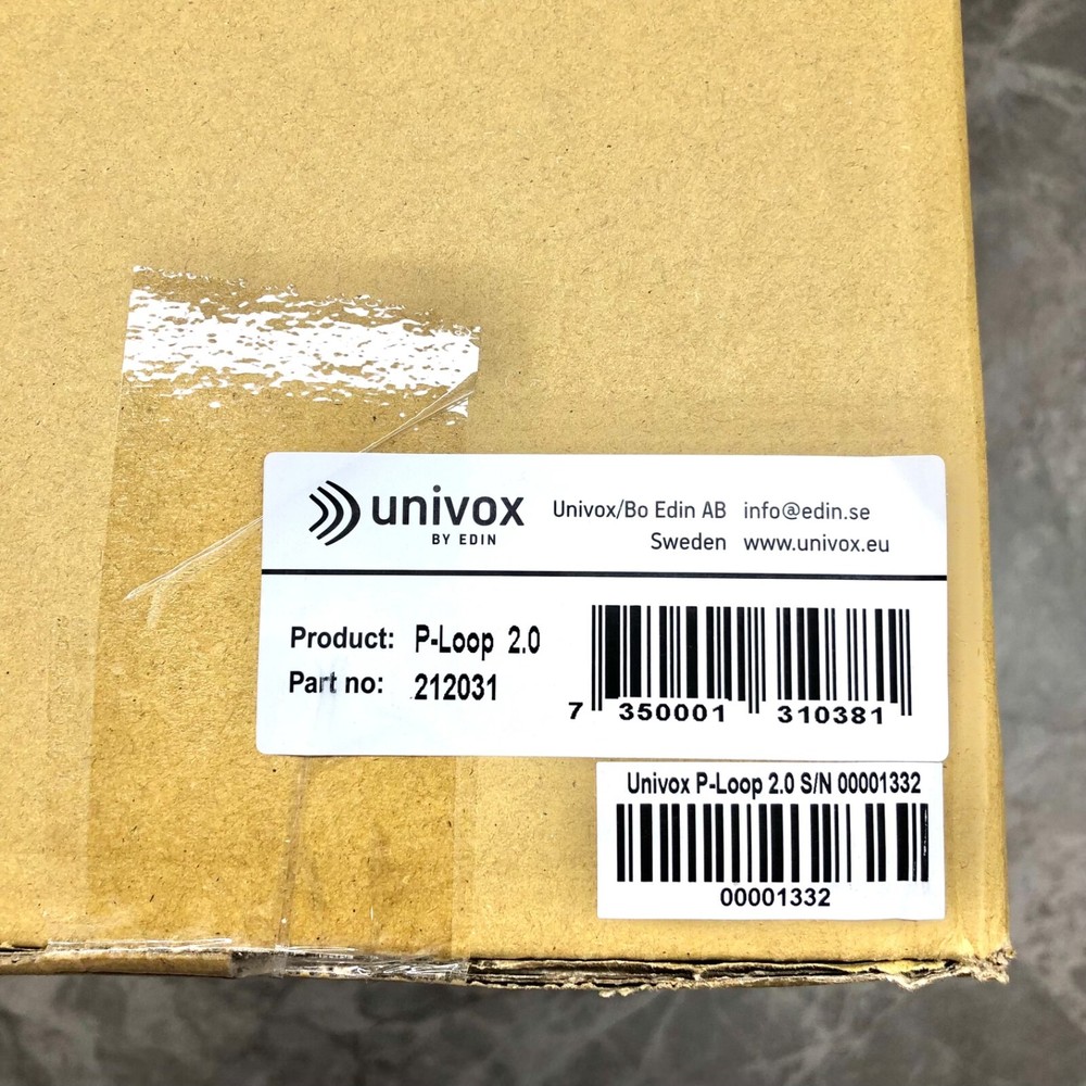Univox P-Loop 2.C Portable loop system NEW