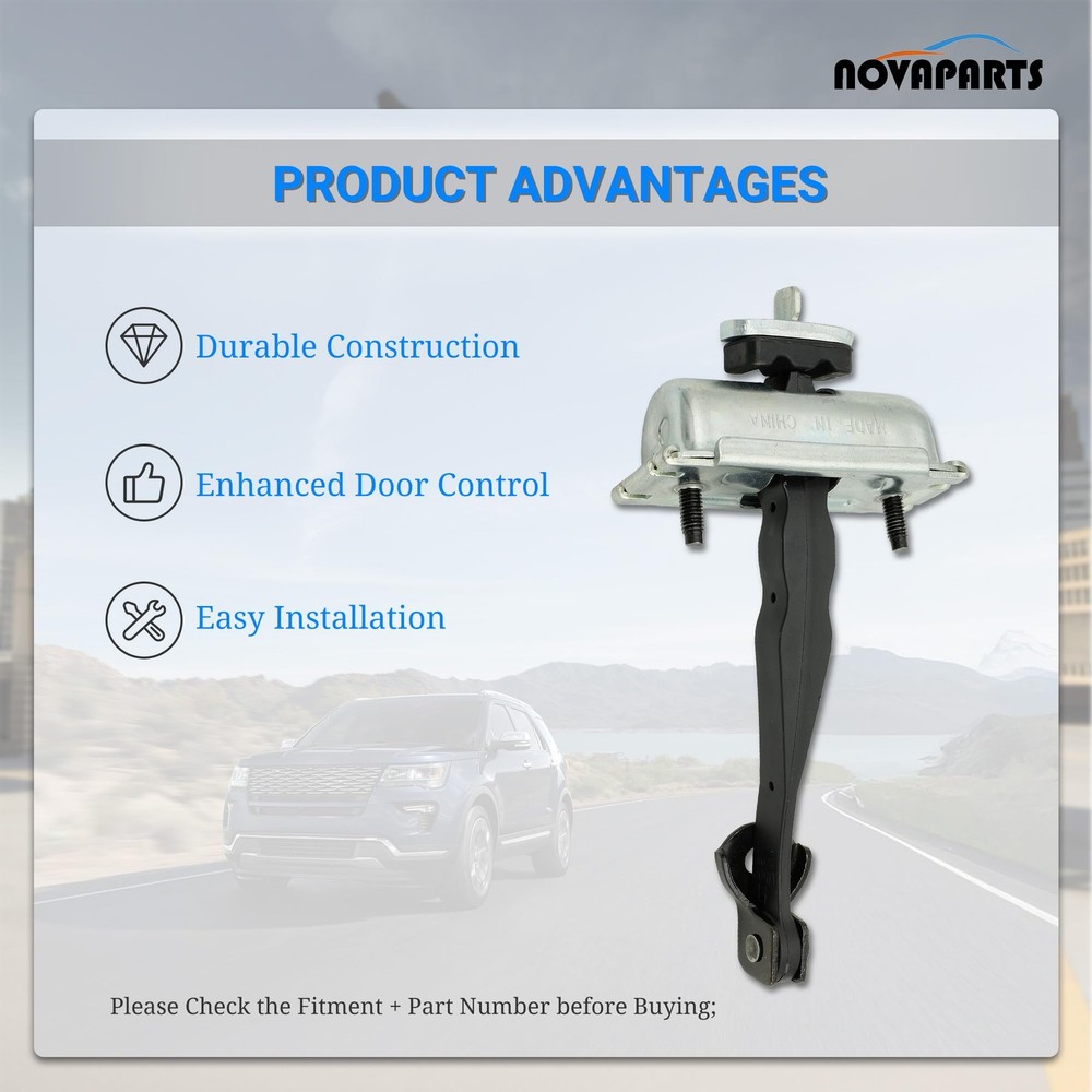 Front Left Right Door Check Arm Stop Hinge Strap BB5Z-7823552-A for Ford Expl...