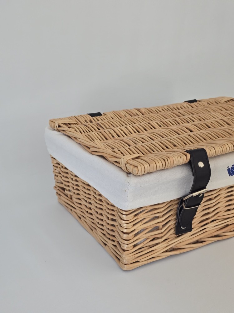 Large The British hamper company empty Wicker basket