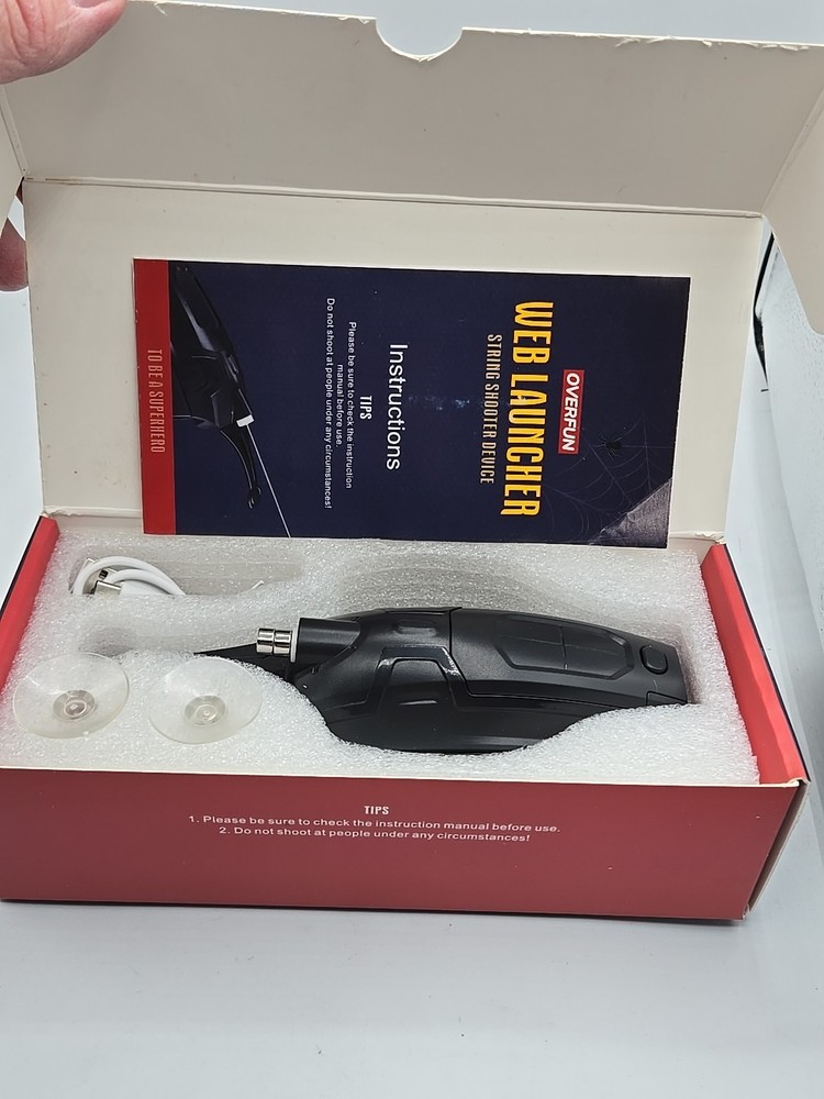 OVERFUN Web Launcher String Shooter Device New Sealed