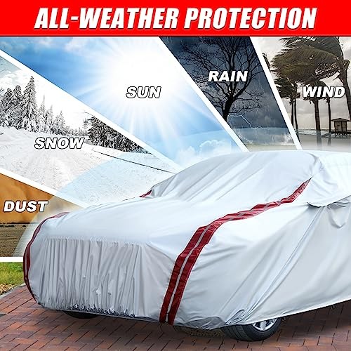Waterproof Car Covers Replace for 2020–2025 Corvette C8, 6 Layers Corvete C8