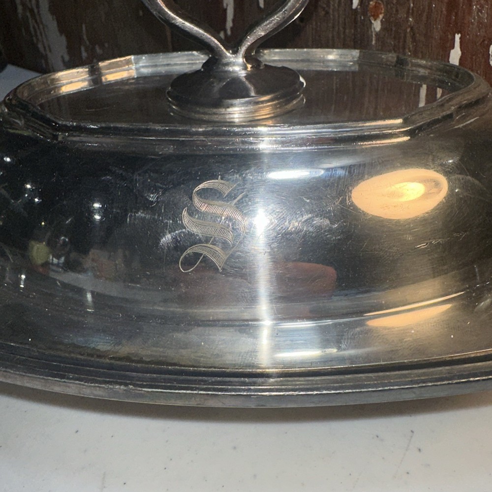 Reed And Barton Covered Serving Dish