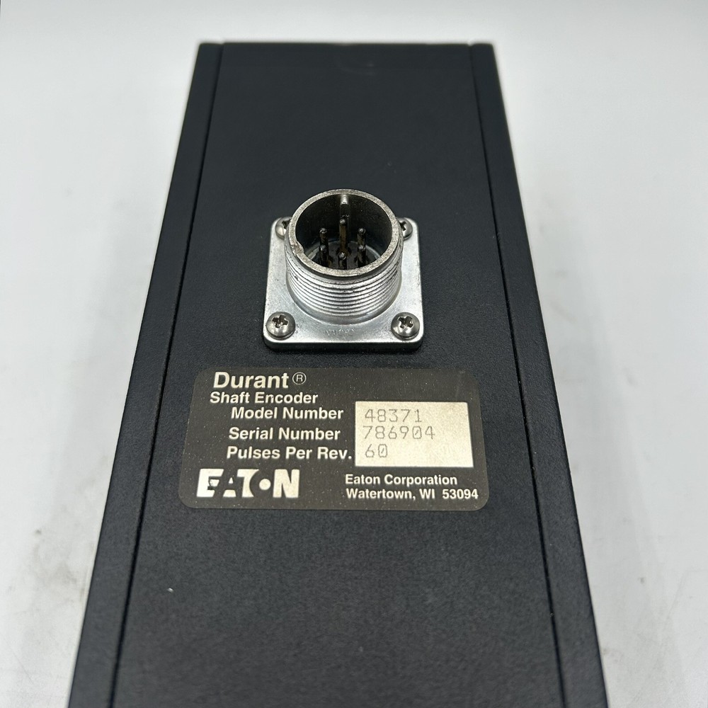 Eaton-Durant 48371 Shaft Encoder, Single Channel, 60 PPR
