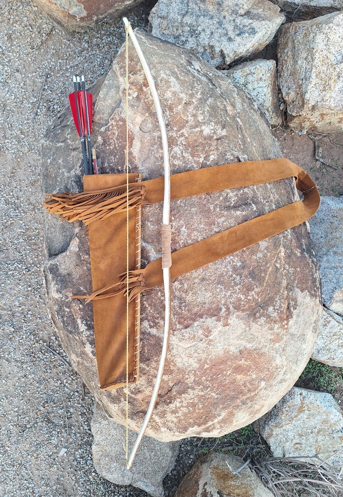 sinew backed white oak bow