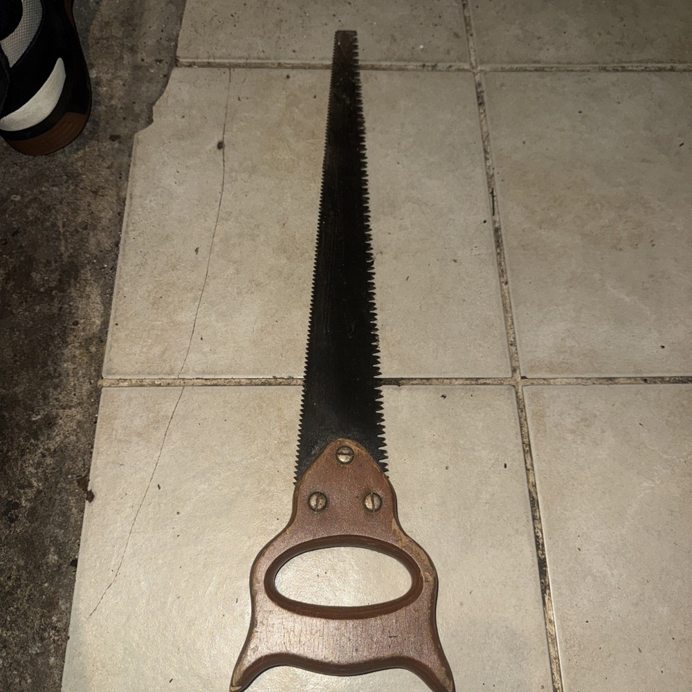 Vintage Atkins Double Sided Saw