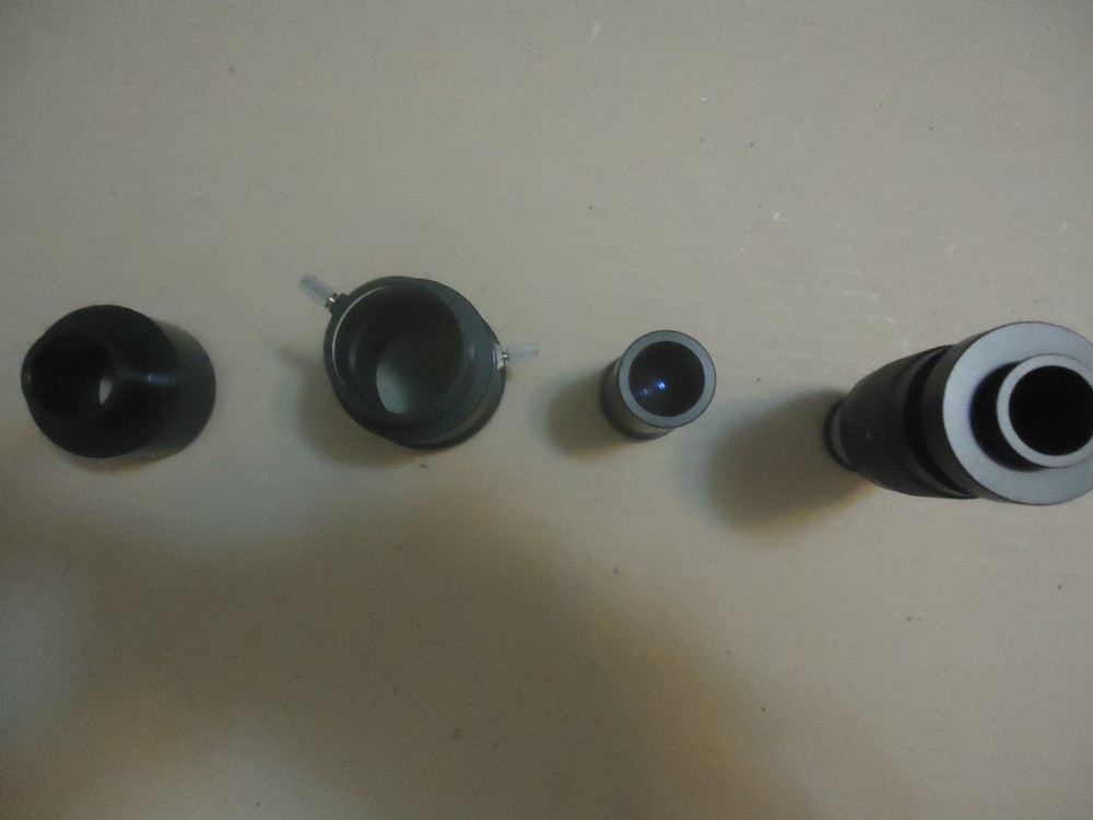 4 x New Quality assorted Microscope cameras adapters.