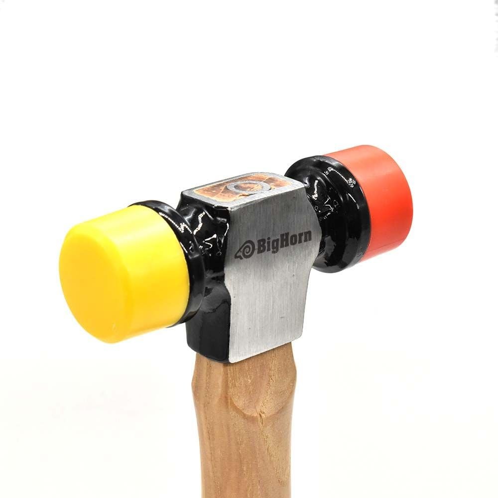 15129 12 Oz Hickory 2-Sided Soft Face Mallet