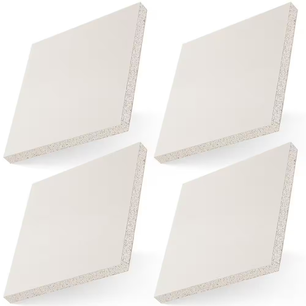 4-Piece 1/2 In. X 1 Ft. X 1 Ft. Drywall Patching Panel, Drywall Repair Panel for