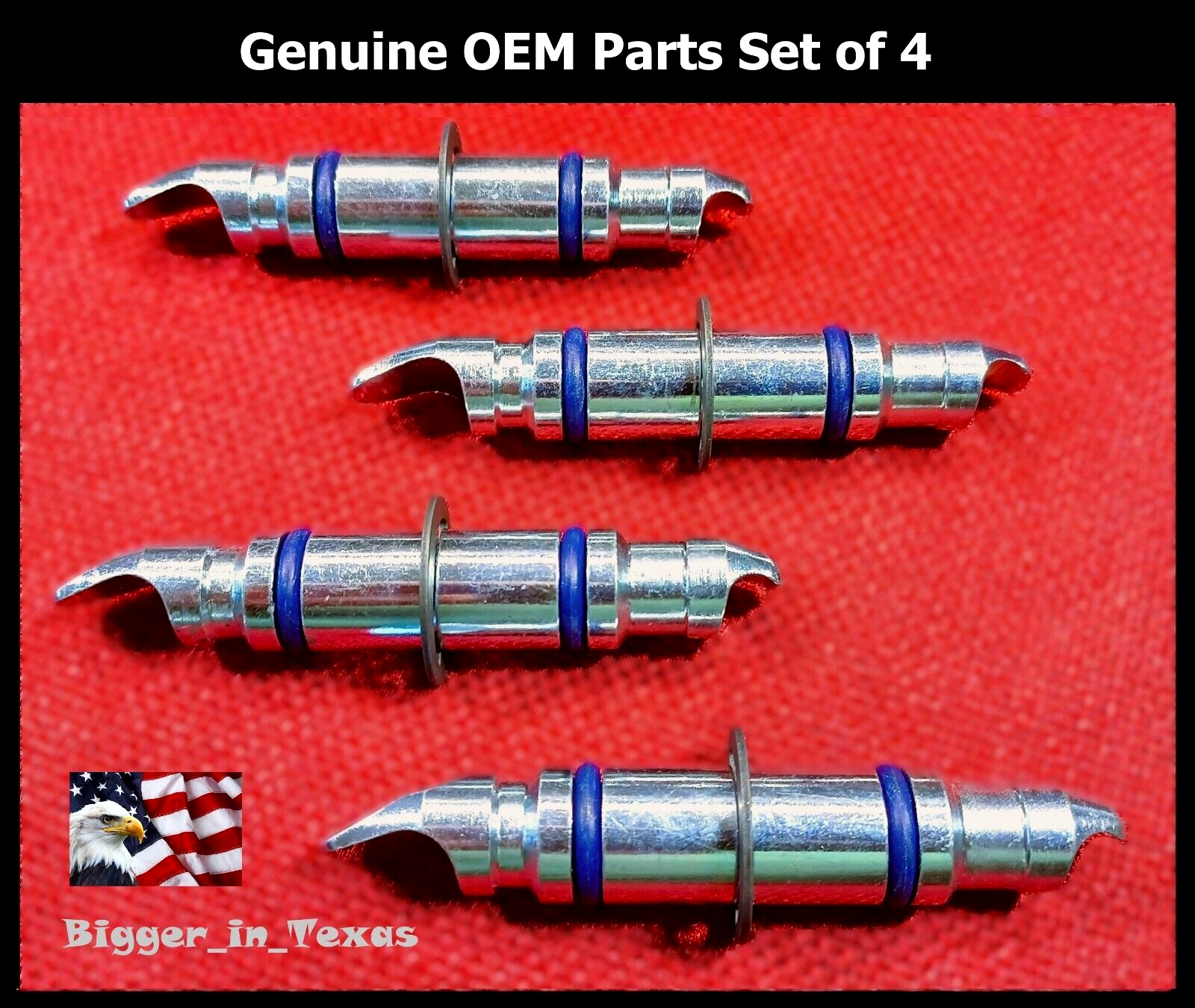 New! 4pcs OEM Hunter Alignment Wheel Clamp Reversible Rim Studs Pins 20-1898-1