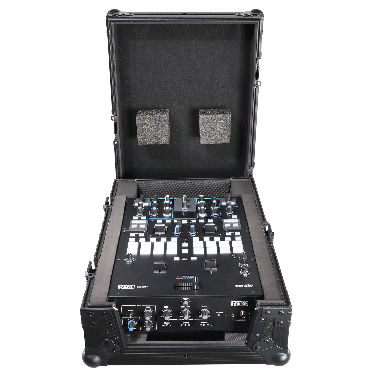 ProX XS-RANE72BL Flight Case fits Rane Seventy-Two & Rane Seventy DJ Mixer-Black