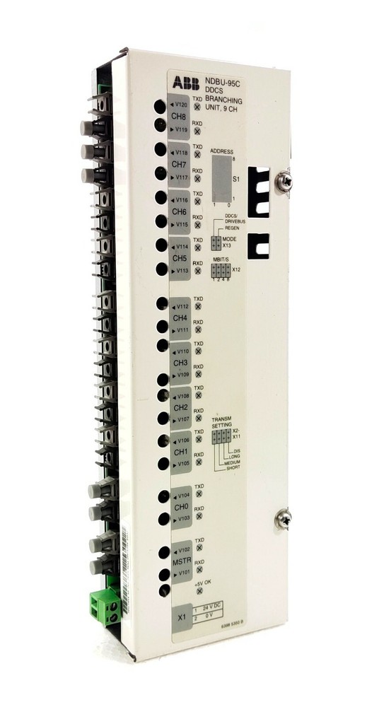 ABB NDBU-95C DDCS BRANCHING UNIT 9 CH
