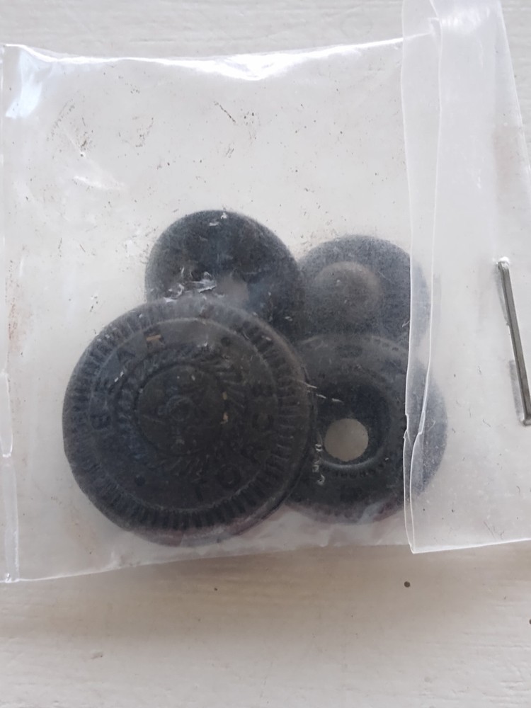 Vintage Bear Force snap button set - New in sealed package