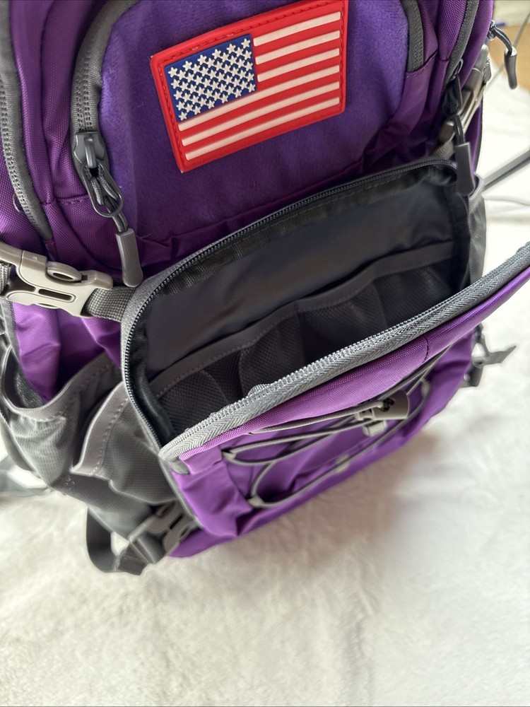 NEW Maelstrom Hydration Backpack Hiking Backpack Purple - No Bladder