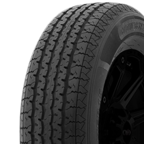 ST175/80R13 Vision WR078 Heavy Hauler LRC Black Wall Tire