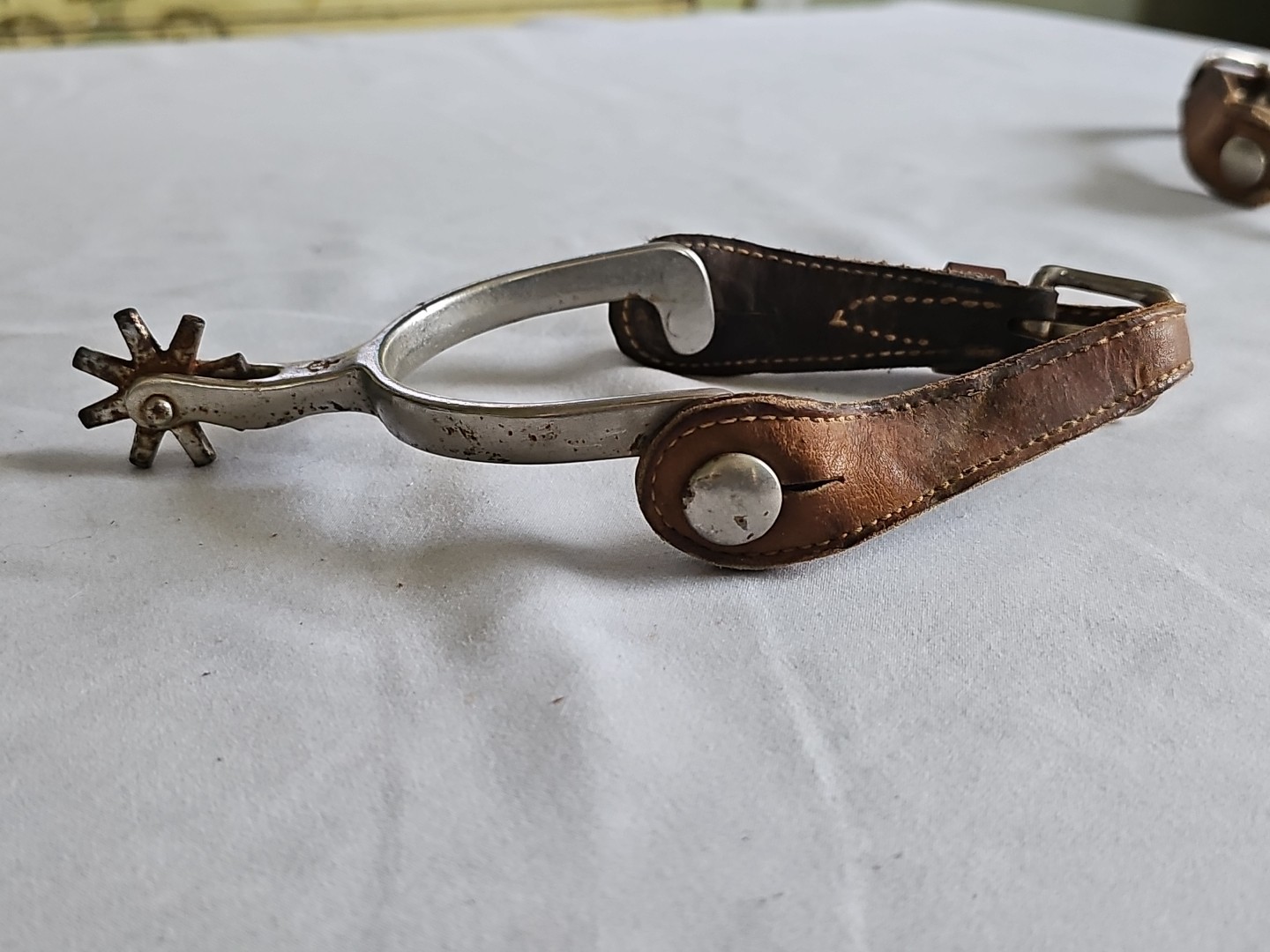 Vintage North & Judd 8 Point Cowboy Rodeo Riding Spurs