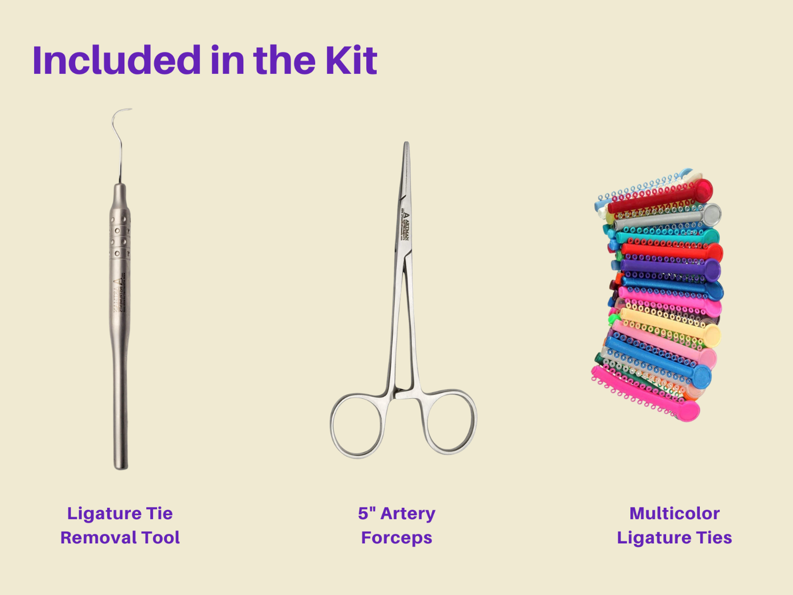 Dental Braces Color Changing Kit, Orthodontic Ties Changing kit ARTMAN