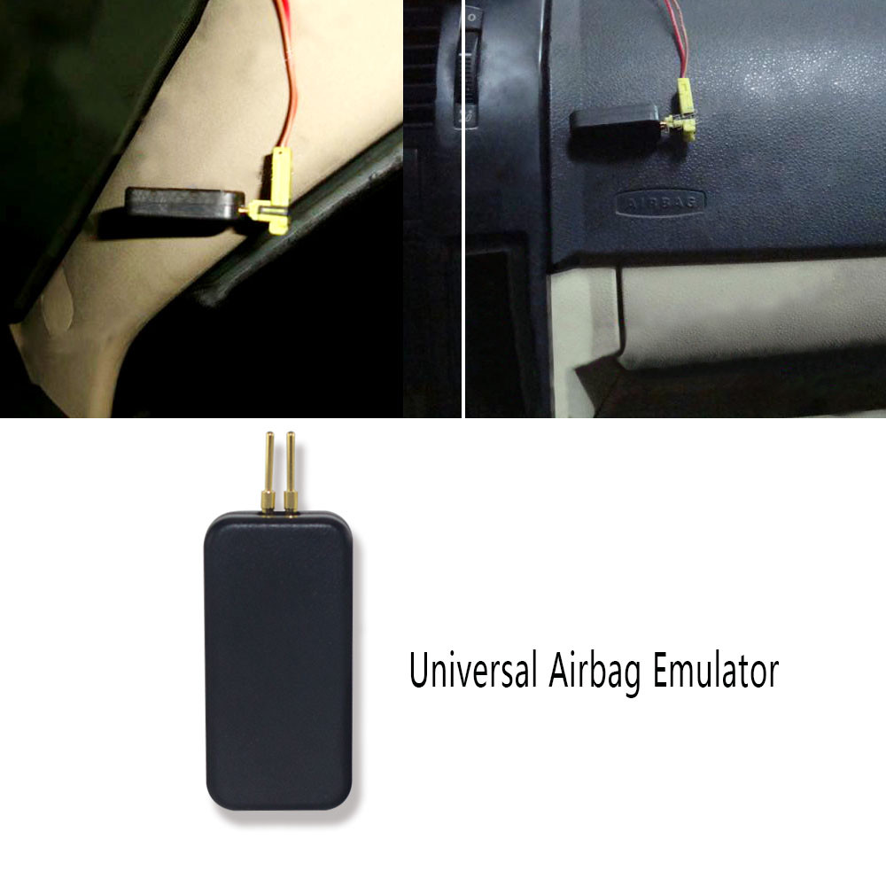 2PCS Car Simulator Emulator SRS Resistor Bypass Fault Finding Diagnostic Tools