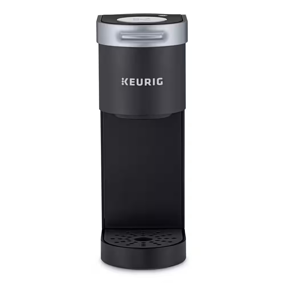 K Mini plus Matte Black Single Cup Single Serve Coffee Maker