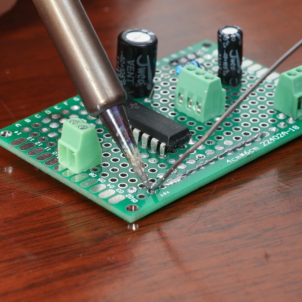 40PCs PCB Board Prototyping PCBs Circuit Boards Kit | 5 Size Universal