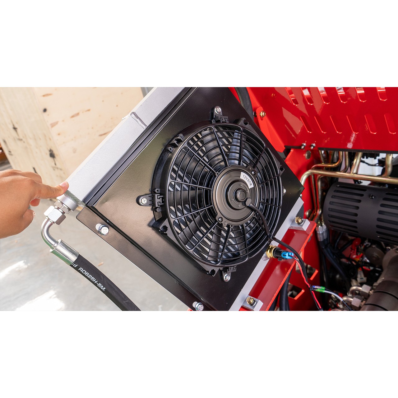 480 Tracked EPA 23HP 739cc Mini Skid Steer w/ Pallet Fork 12.7GPM 3-Pumps IN USA