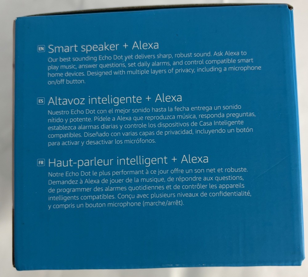 Amazon Echo Dot 5th Gen Smart Speaker + Alexa Model C2N6L4 (New & Sealed)
