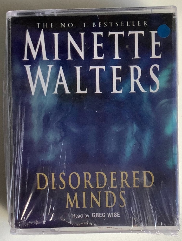 AUDIO BOOK Minette Walters DISORDERED MINDS read by Greg Wise on 3 x cass NEW