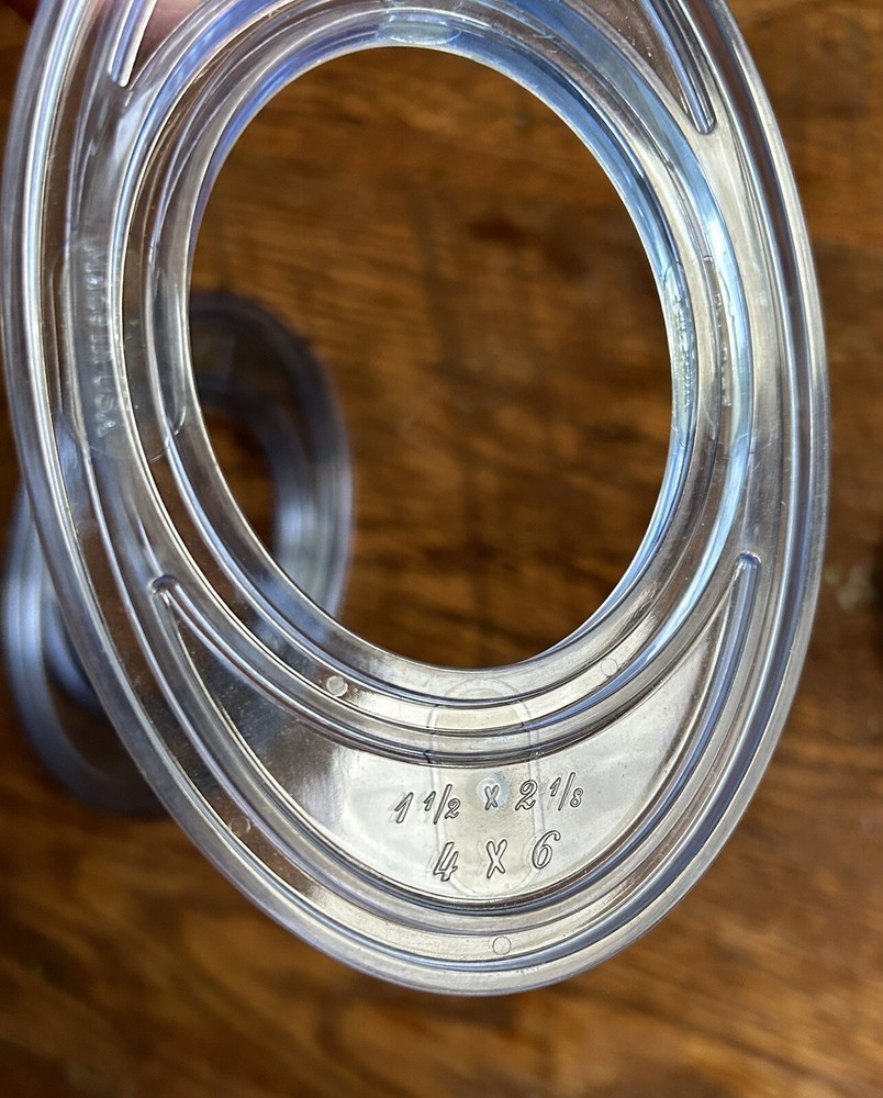 Creative Memories Custom Cutting System 2 Ovals 1 Circle Pattern Scrapbooking